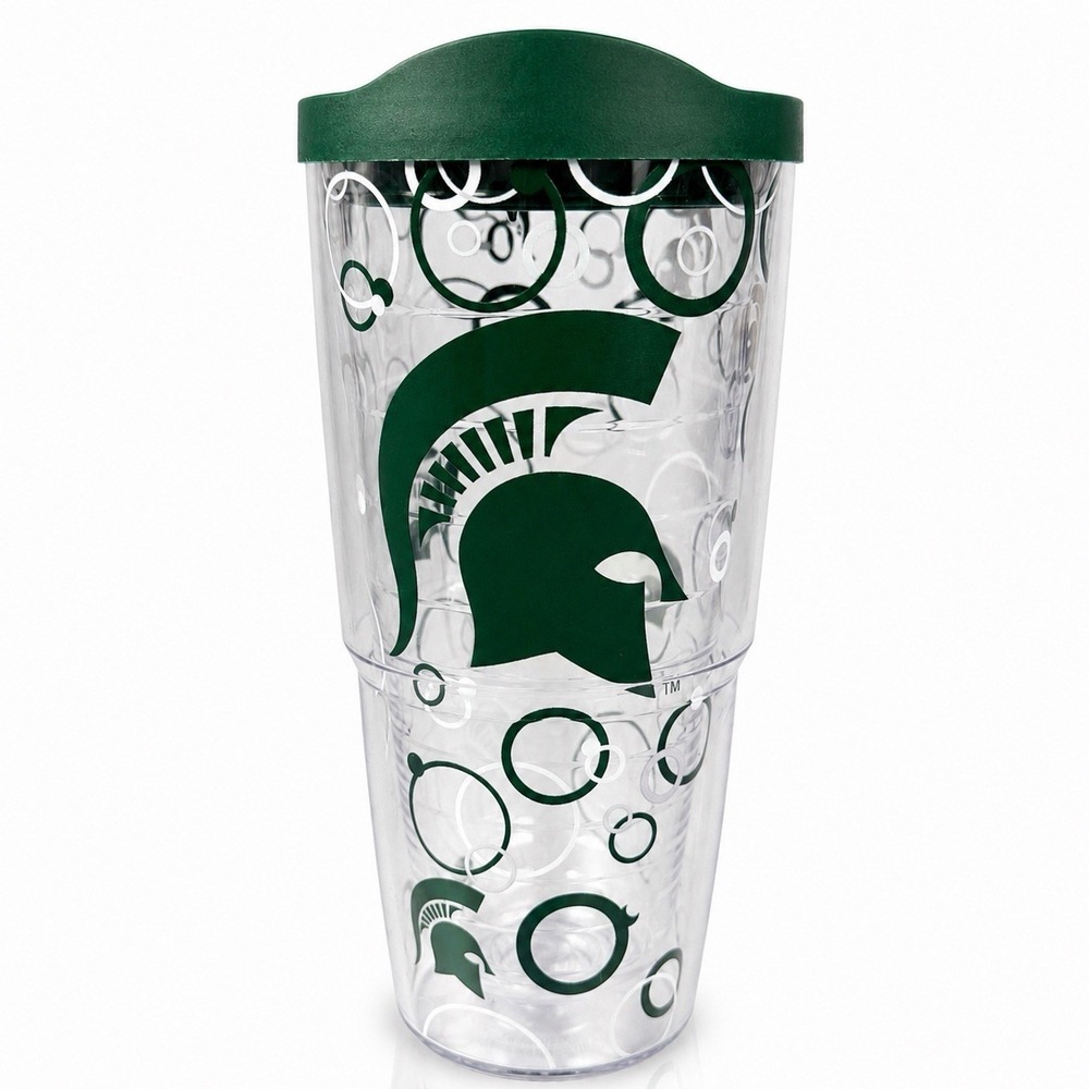 Tervis Michigan State Spartans 24oz Insulated Tumbler Travel Mug Green NCAA USA